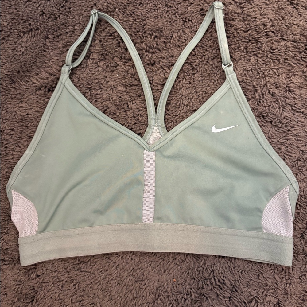 Nike Women's Light Green Sports Bra